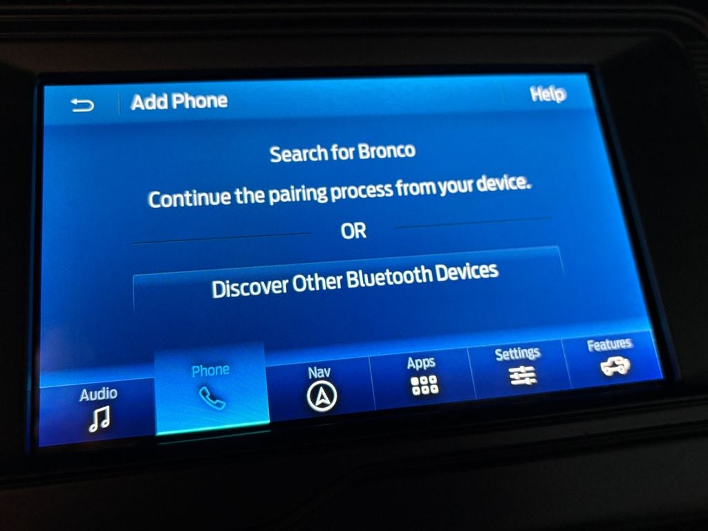 2022 Ford Bronco Black Diamond