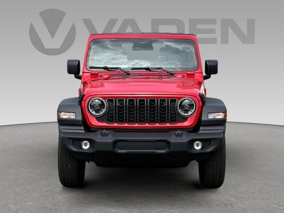 2026 Jeep Wrangler WRANGLER 4-DOOR SPORT S