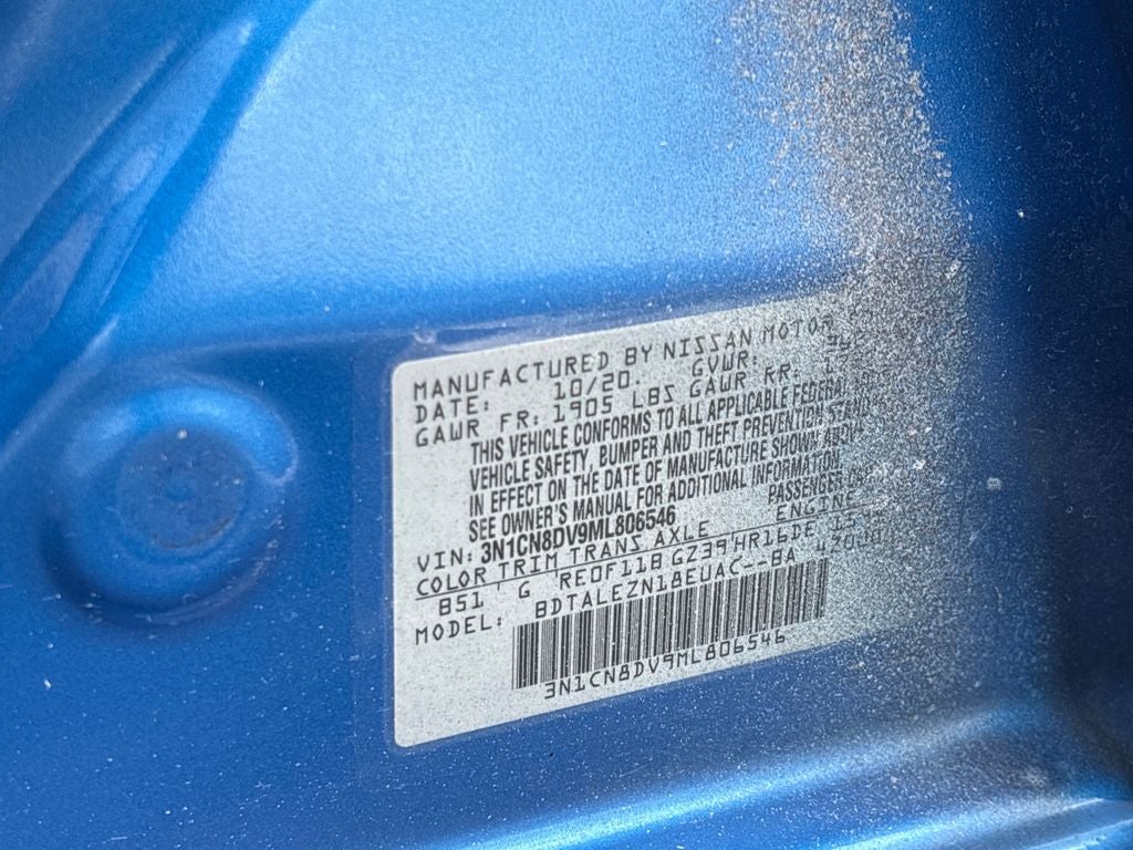 2021 Nissan Versa 1.6 S
