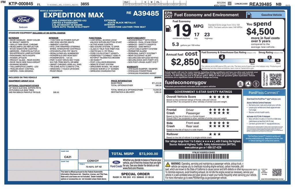 2024 Ford Expedition Max Base