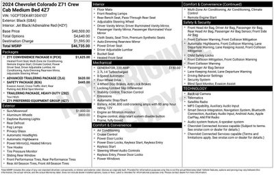 2024 Chevrolet Colorado Z71